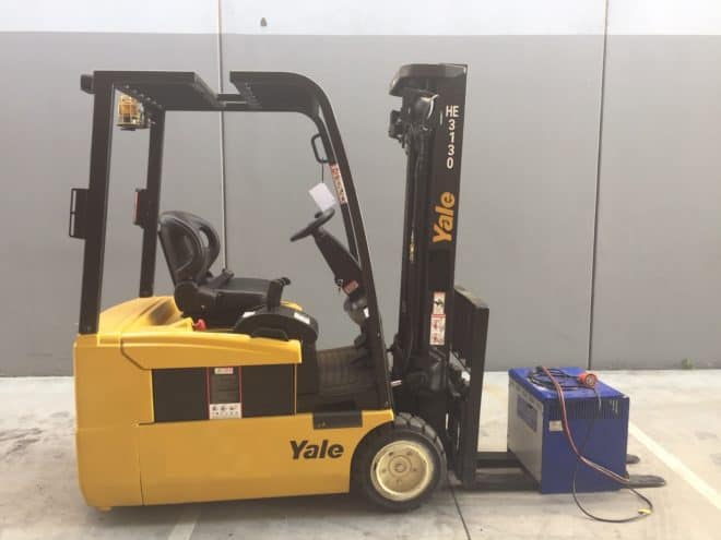 Yale 2T 3-Wheel Battery Electric Forklift